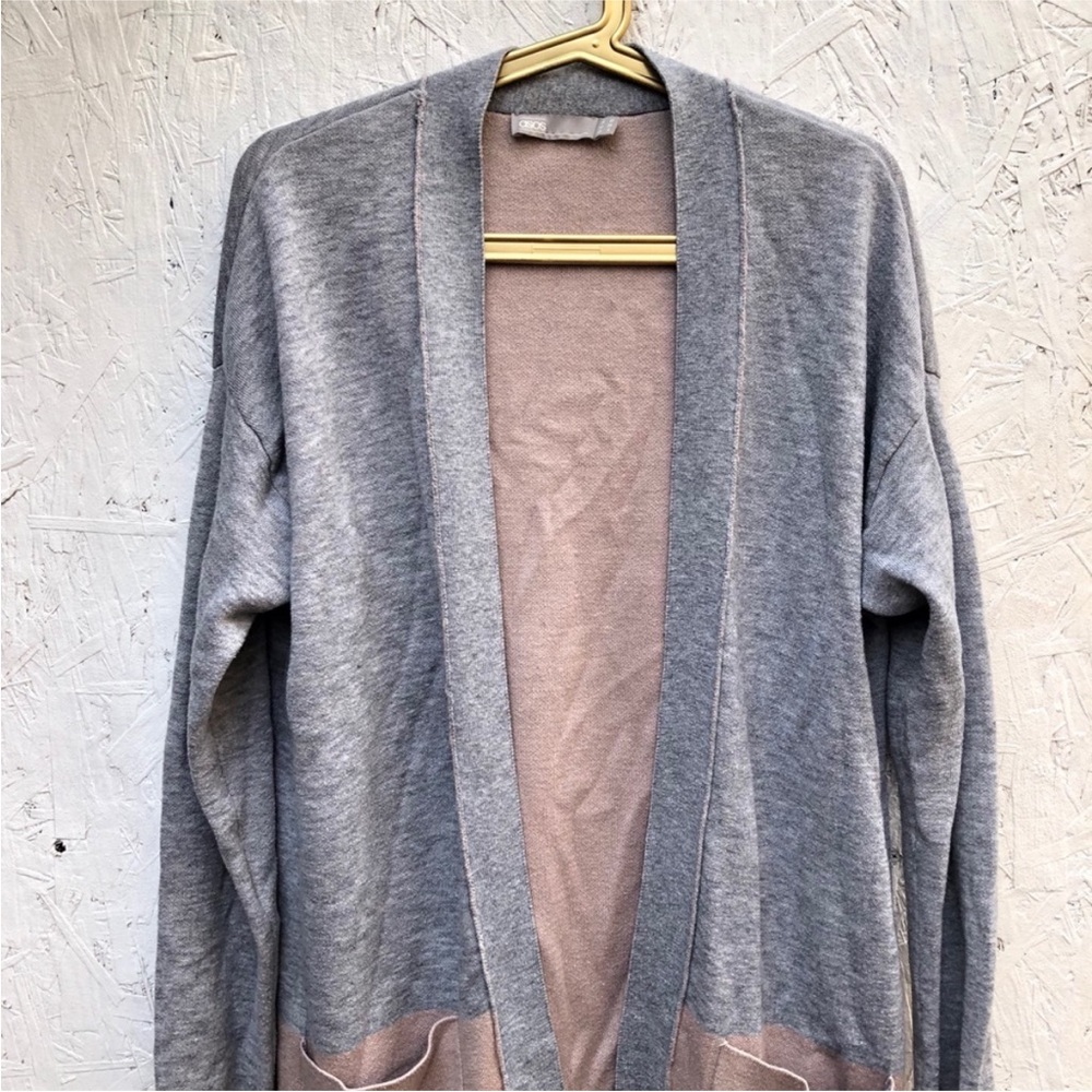 ASOS Color Block Open Cardigan - Picture 2 of 9